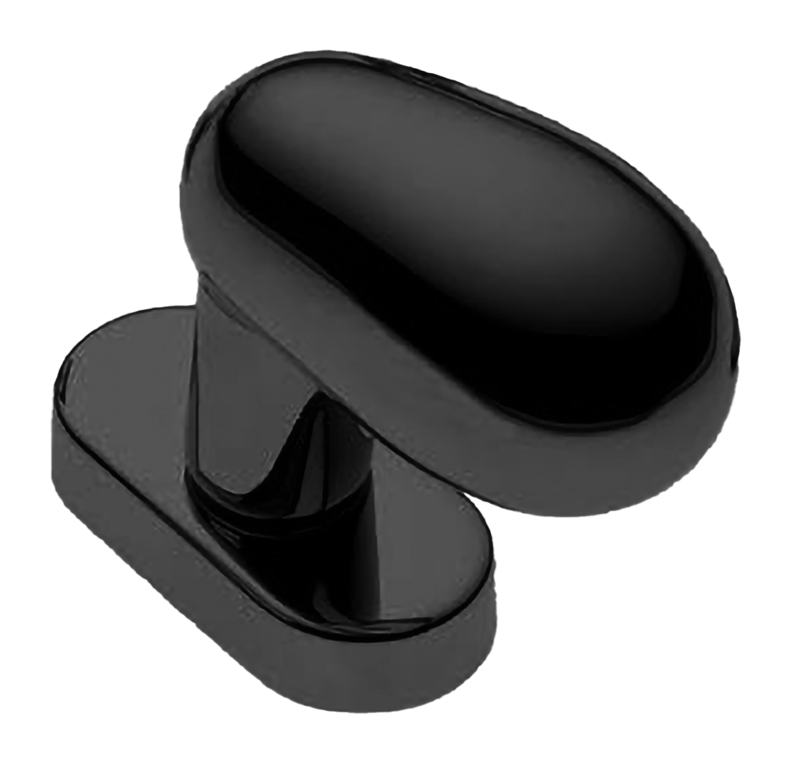 Ручка оконная UOVO W1 NERO, цвет - черный фото купить Чебоксары