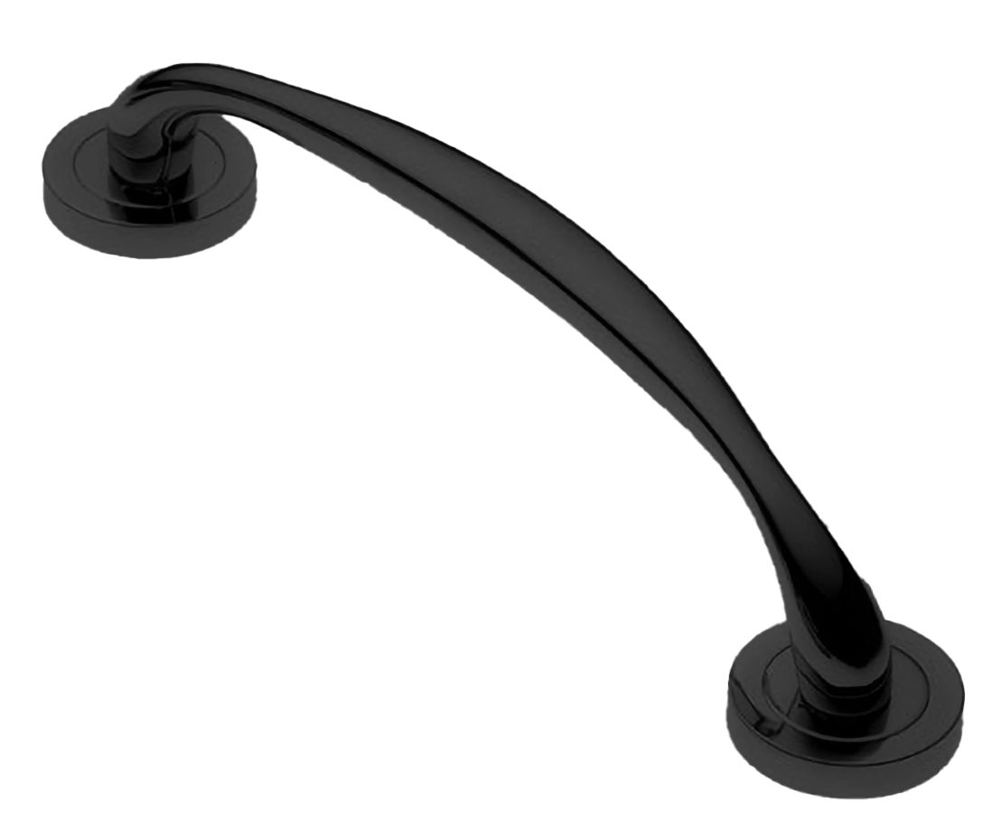 Ручка-скоба LEON PH NERO, цвет - черный фото купить Чебоксары