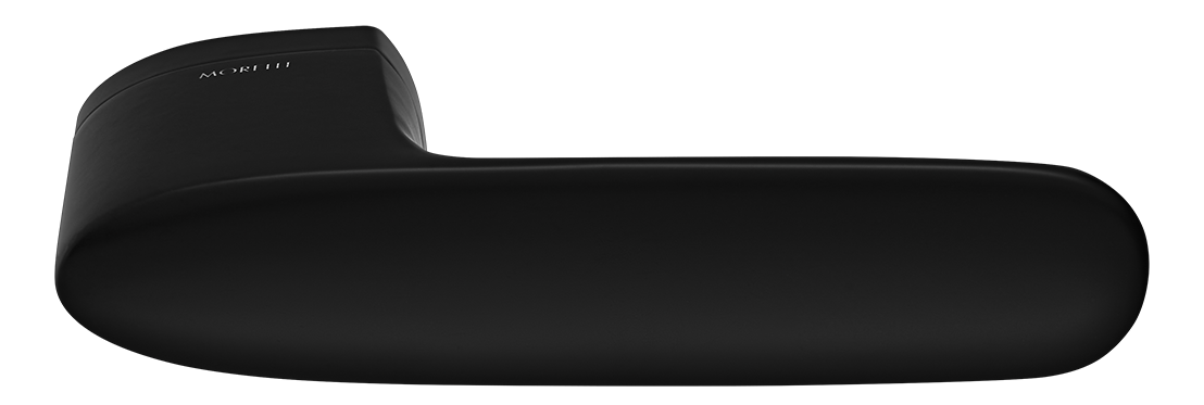 Ручка дверная UNIVERSE NERO-ST цвет -  черный soft-touch фото купить в Чебоксарах