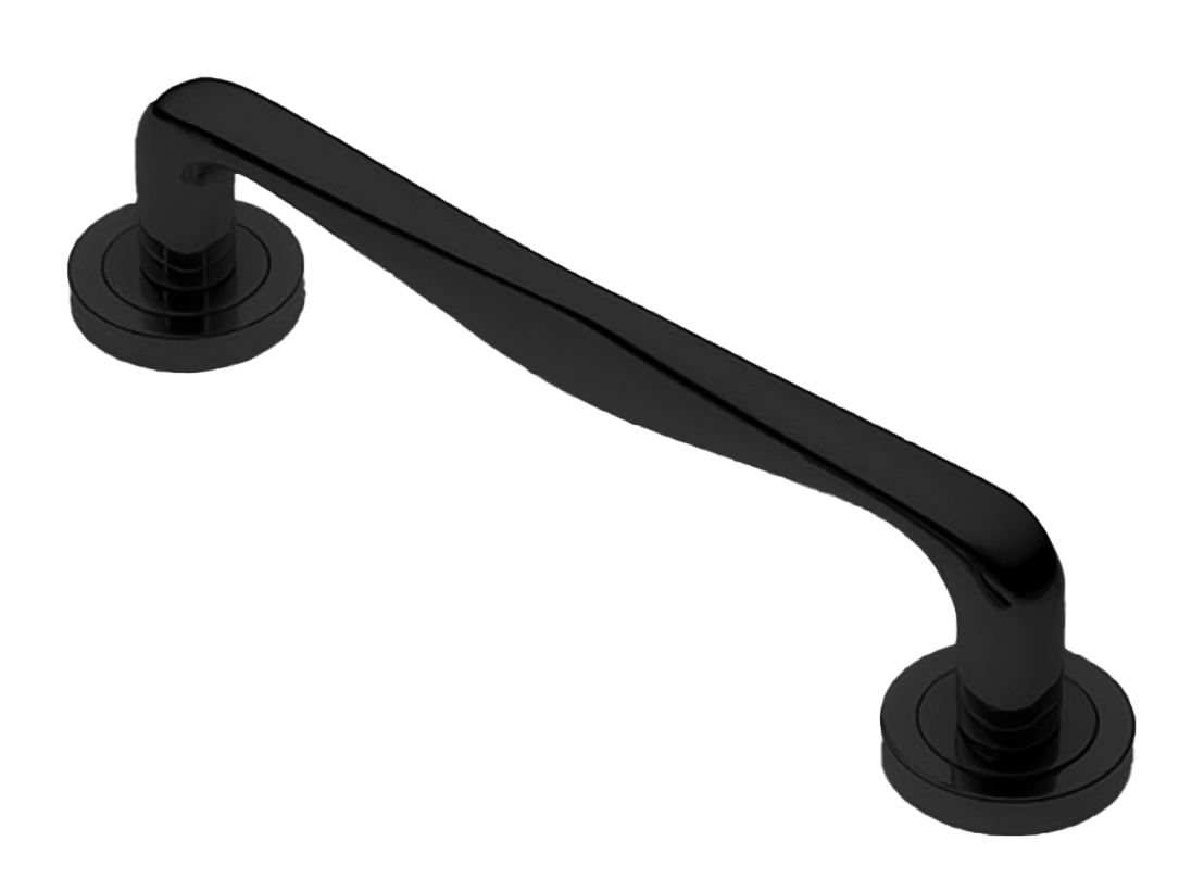 Ручка-скоба PETRA PH NERO, цвет - черный фото купить Чебоксары