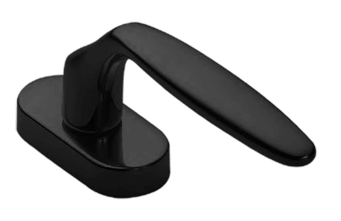 Ручка оконная DERBY W1 NERO, цвет - черный фото 1 Ручка оконная DERBY W1 NERO, цвет - черный фото купить Чебоксары