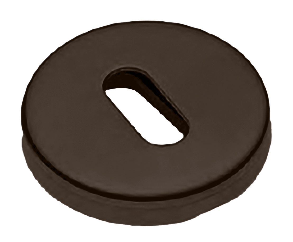 Накладка на ключевой цилиндр LUX-FK-R3-E ANT на круглой розетке под ключ буратино, цвет - антрацит фото 1 Накладка на ключевой цилиндр LUX-FK-R3-E ANT на круглой розетке под ключ буратино, цвет - антрацит фото купить Чебоксары