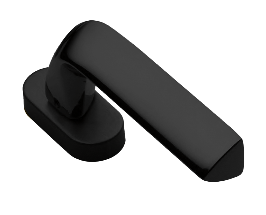 Ручка оконная MATRIX W1 NERO, цвет - черный фото купить Чебоксары