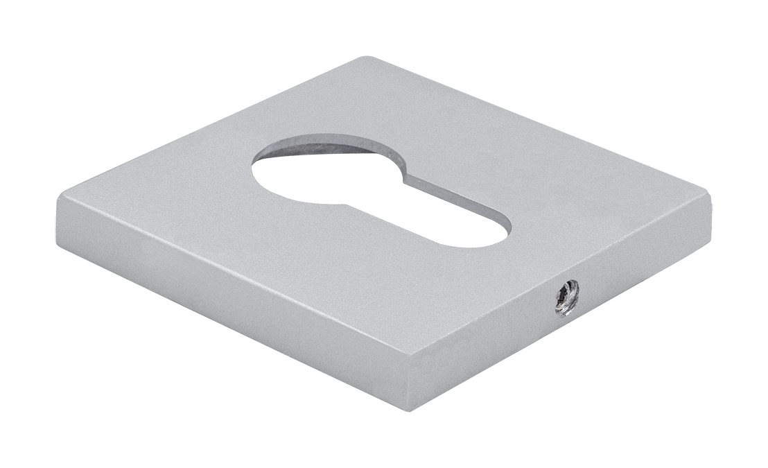 Накладка на замок MH-KH-S6 ASC под евроцилиндр, цвет анодированный матовый хром фото купить Чебоксары