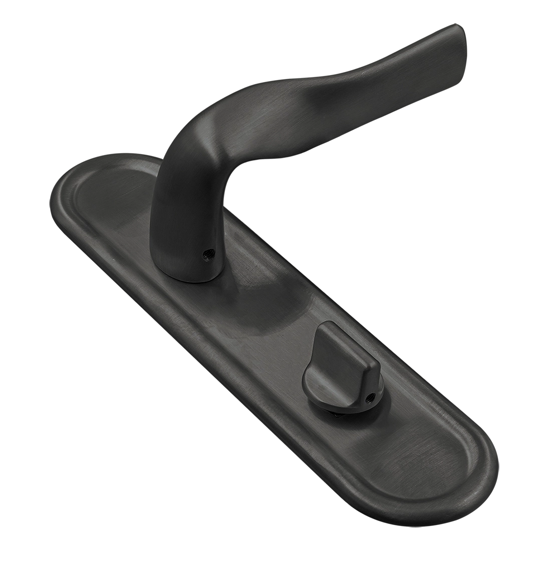 Ручка дверная LVB PLR WC SST на планке под сантехническую завертку, цвет Летняя гроза/Summer Storm фото купить Чебоксары