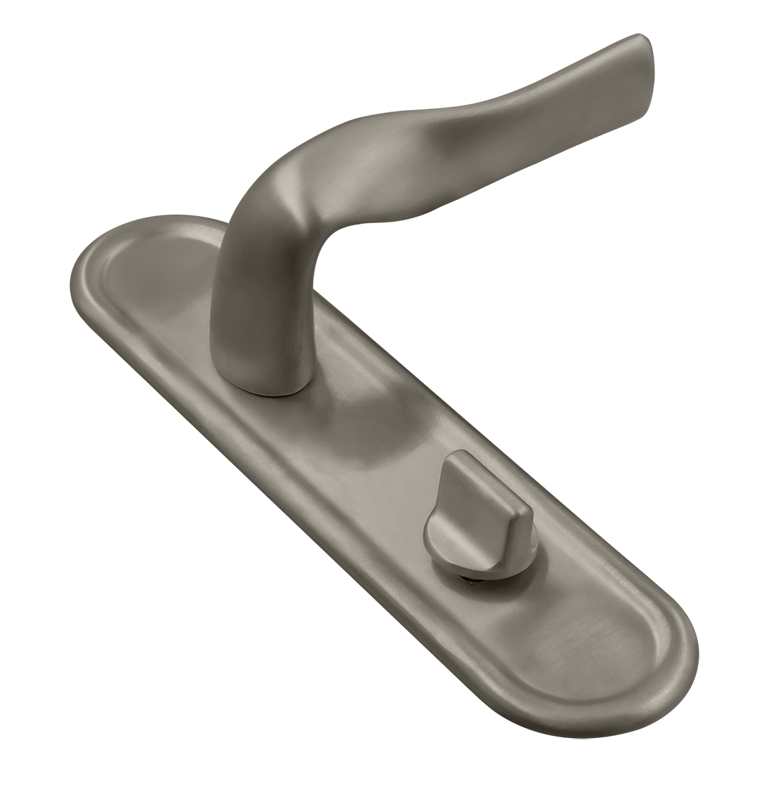 Ручка дверная LVB PLR WC SMI на планке под сантехническую завертку, цвет Весенняя дымка/Spring Mist фото купить Чебоксары