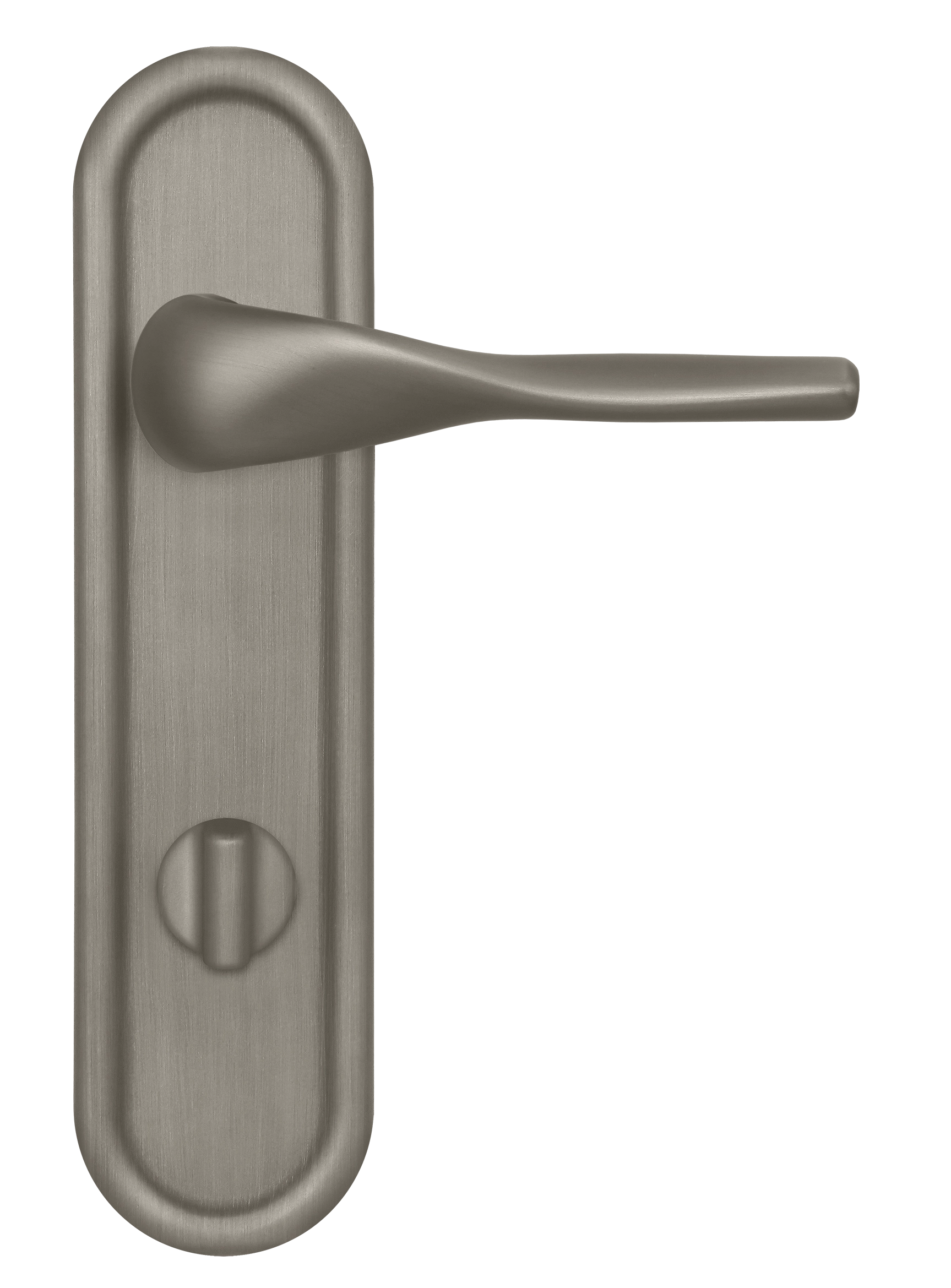 Ручка дверная LVB PLR WC SMI на планке под сантехническую завертку, цвет Весенняя дымка/Spring Mist фото купить в Чебоксарах