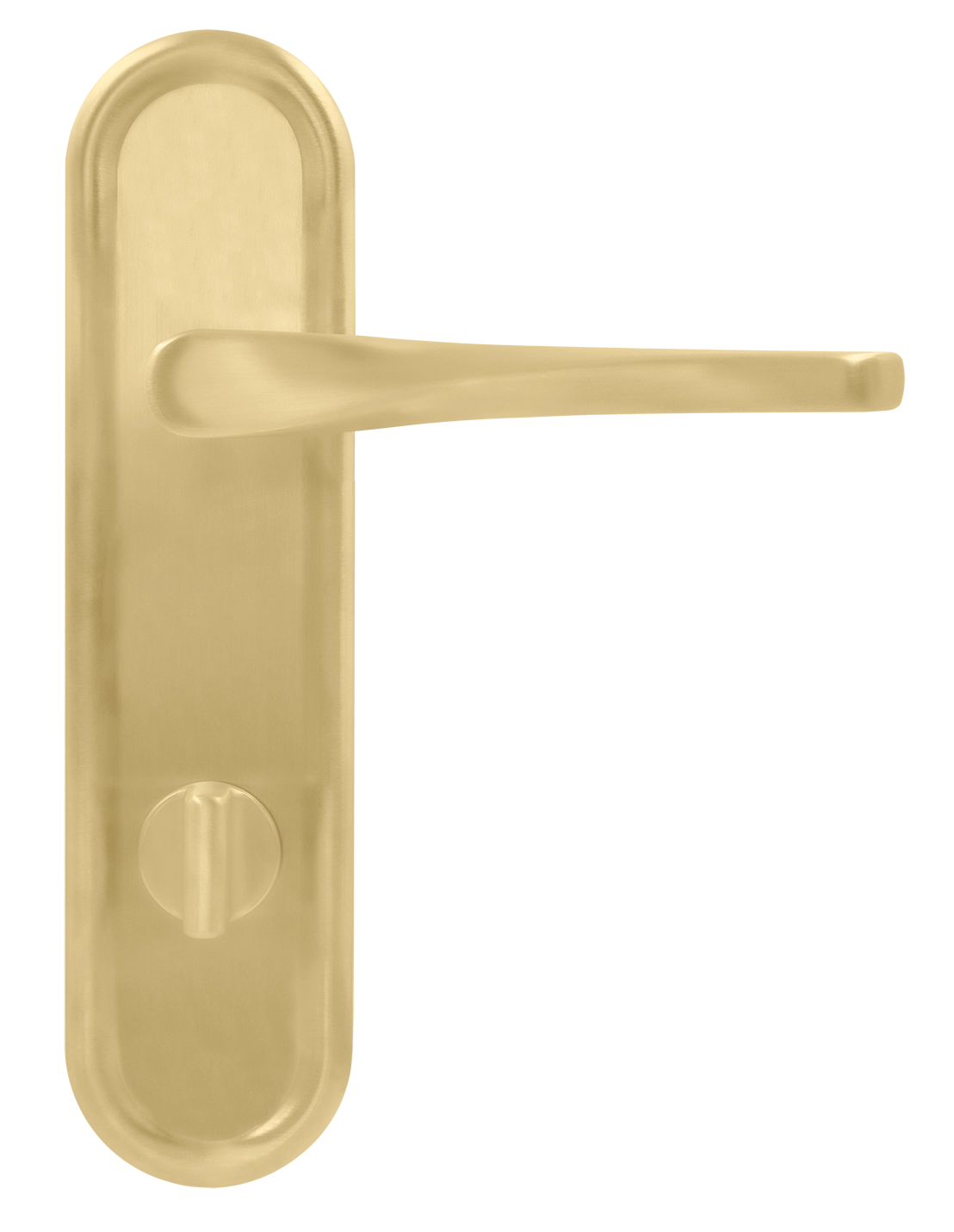 Ручка дверная THE OLYMPICS PLR WC AH на планке под сантехническую завертку, цвет Осенний мёд/Autumn Honey фото купить в Чебоксарах