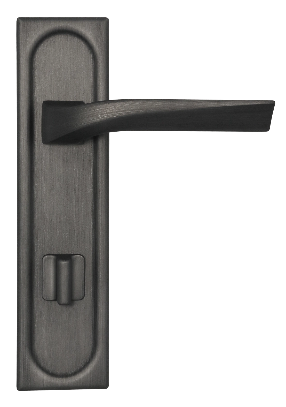 Ручка дверная WD CONCERT HALL PLS WC SST на планке под сантехническую завертку, цвет Летняя гроза/Summer Storm фото купить в Чебоксарах