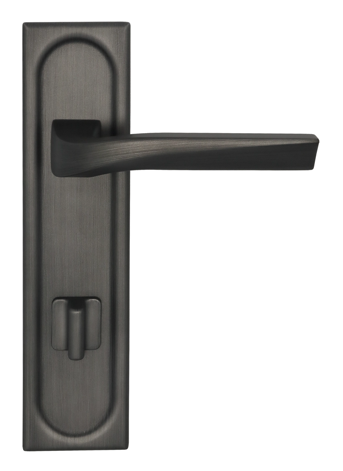 Ручка дверная WD CONCERT HALL PLS WC SST на планке под сантехническую завертку, цвет Летняя гроза/Summer Storm фото фурнитура Чебоксары