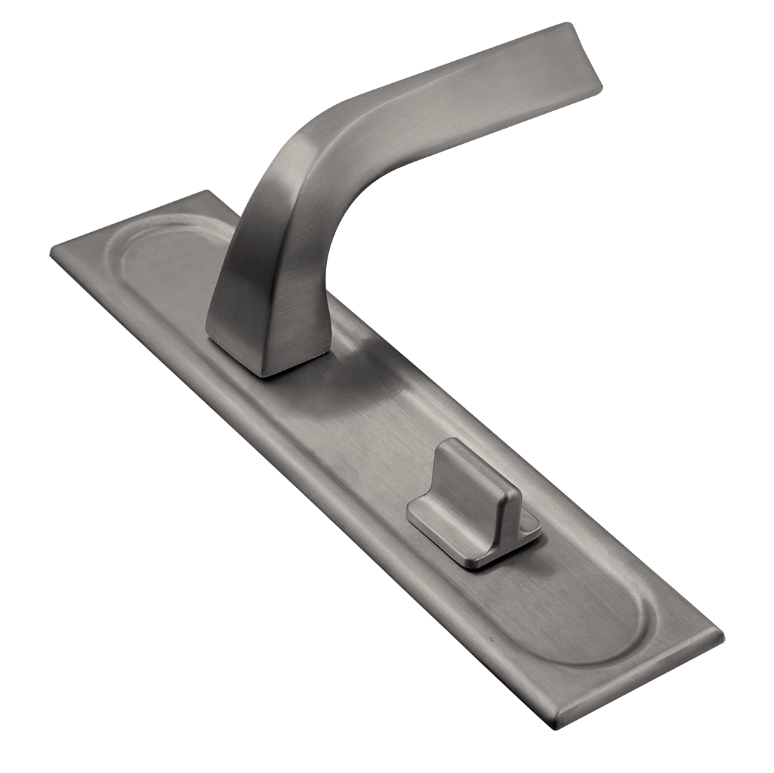 Ручка дверная WD CONCERT HALL PLS WC WF на планке под сантехническую завертку, цвет Зимняя стужа/Winter Frost фото купить Чебоксары