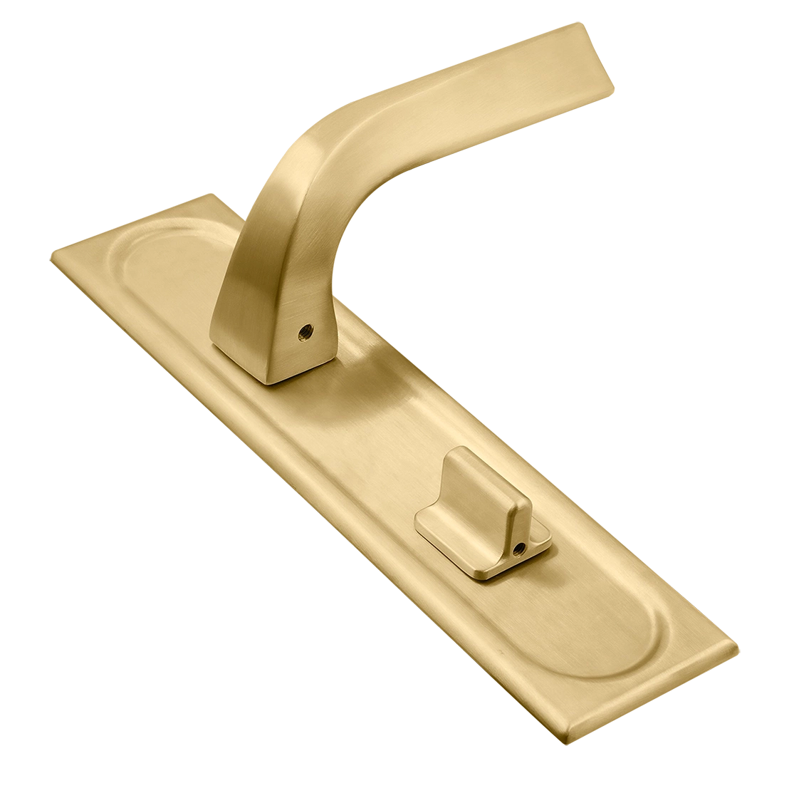 Ручка дверная WD CONCERT HALL PLS WC AH на планке под сантехническую завертку, цвет Осенний мёд/Autumn Honey фото купить Чебоксары