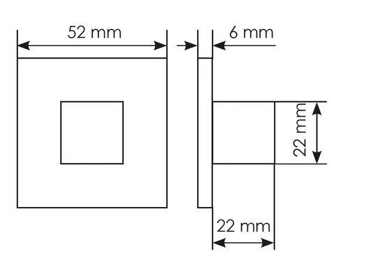 Комплект дверных ручек MH-54-S6 BL с заверткой MH-WC-S6 BL + замок M1895 BL, цвет черный фото дверная фурнитура Чебоксары