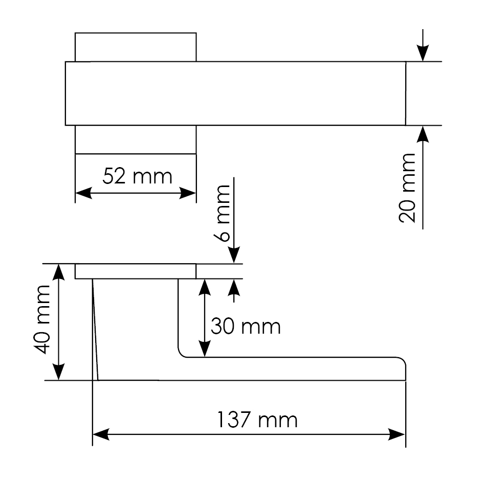 Комплект дверных ручек MH-56-S6 BL с заверткой MH-WC-S6 BL + магнитный замок M1895 BL, цвет черный фото morelli Чебоксары