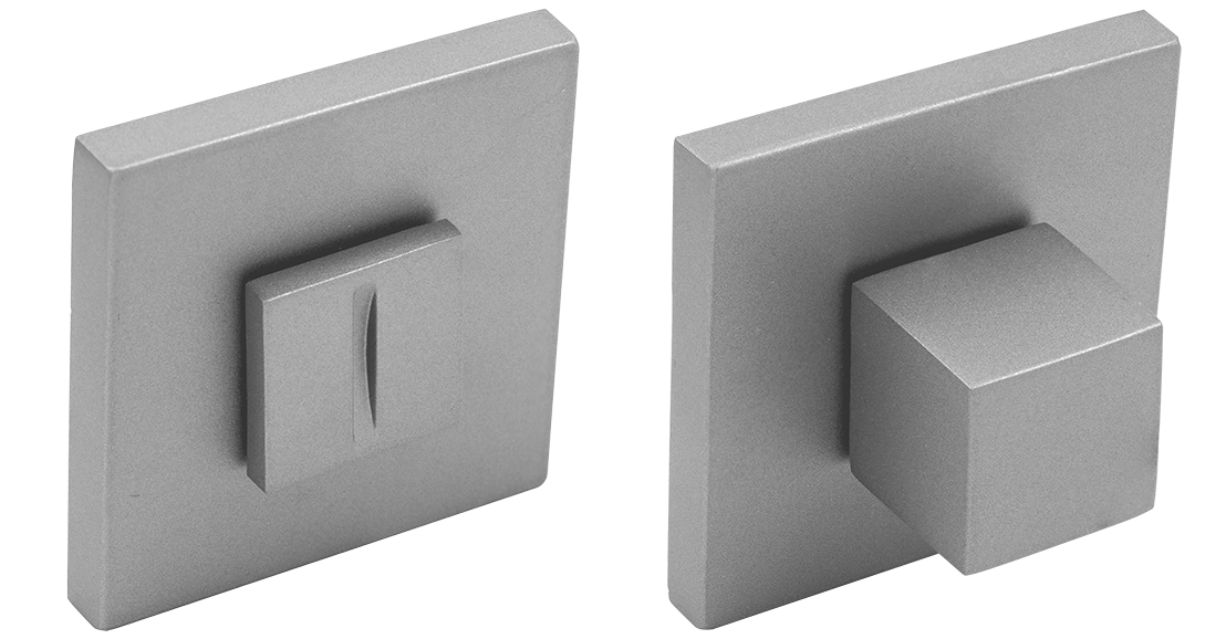 Завертка сантехническая MH-WC-S6 ASC на квадратной розетке 6мм цвет анодированный матовый хром фото купить Чебоксары