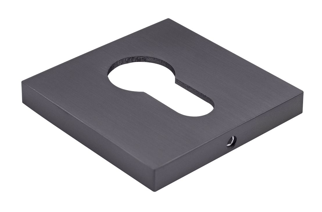 Накладка на замок MH-KH-S6 GR под евроцилиндр, цвет graphite фото купить Чебоксары