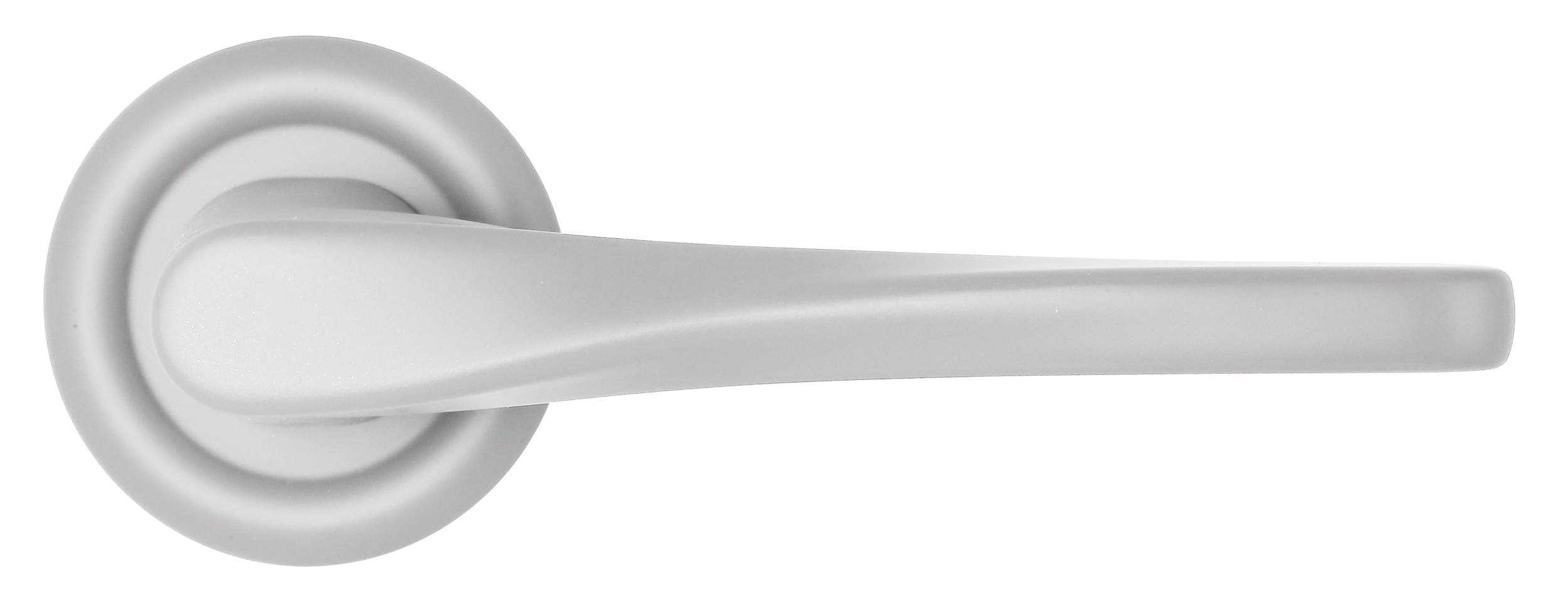 Ручка дверная THE OLYMPICS R7 SSW на круглой розетке, цвет Стокгольмский снегопад/Stockholm Snowfall фото купить в Чебоксарах