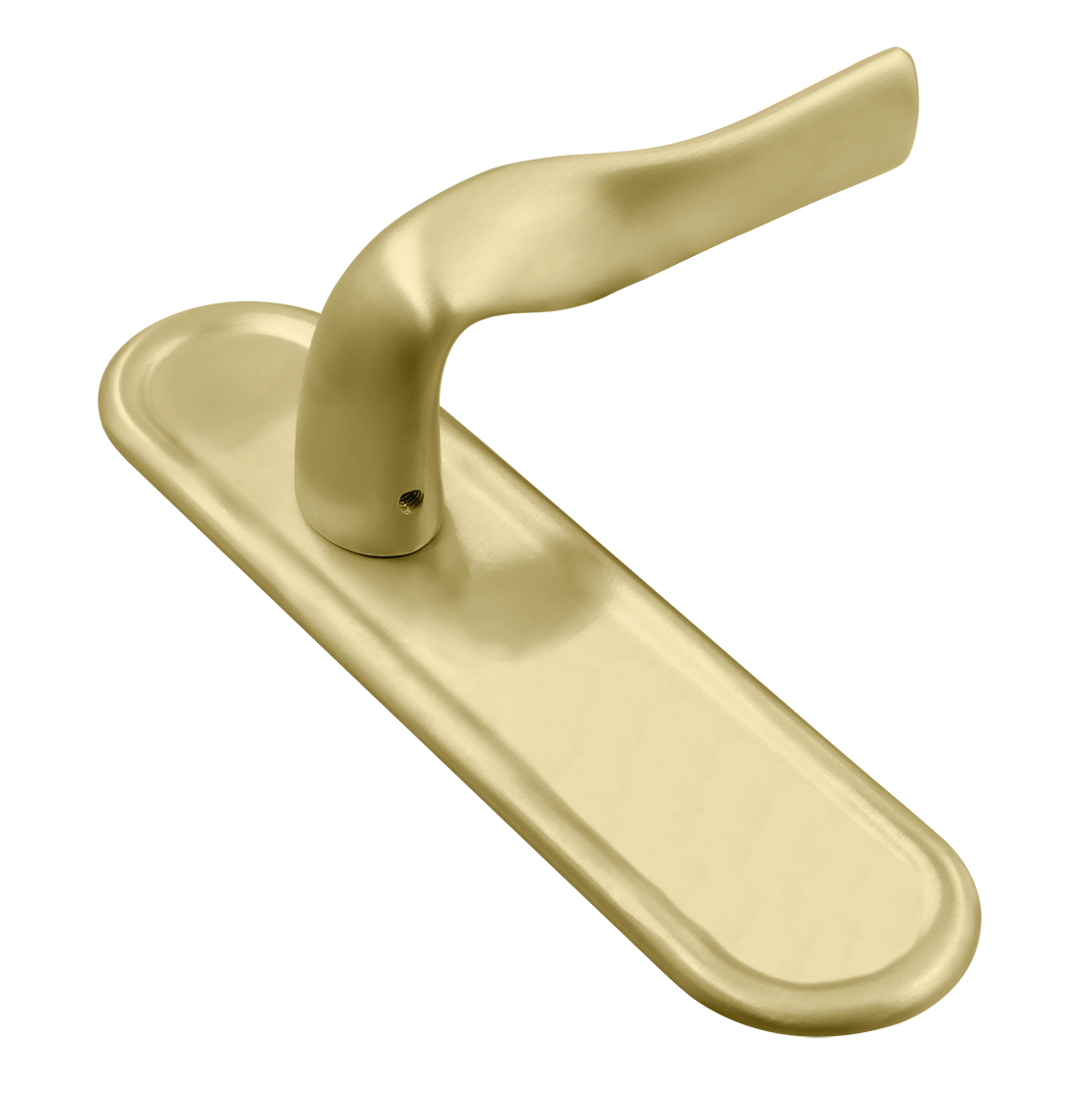 Ручка дверная LVB PLR AH на планке, цвет Осенний мёд/Autumn Honey фото купить Чебоксары