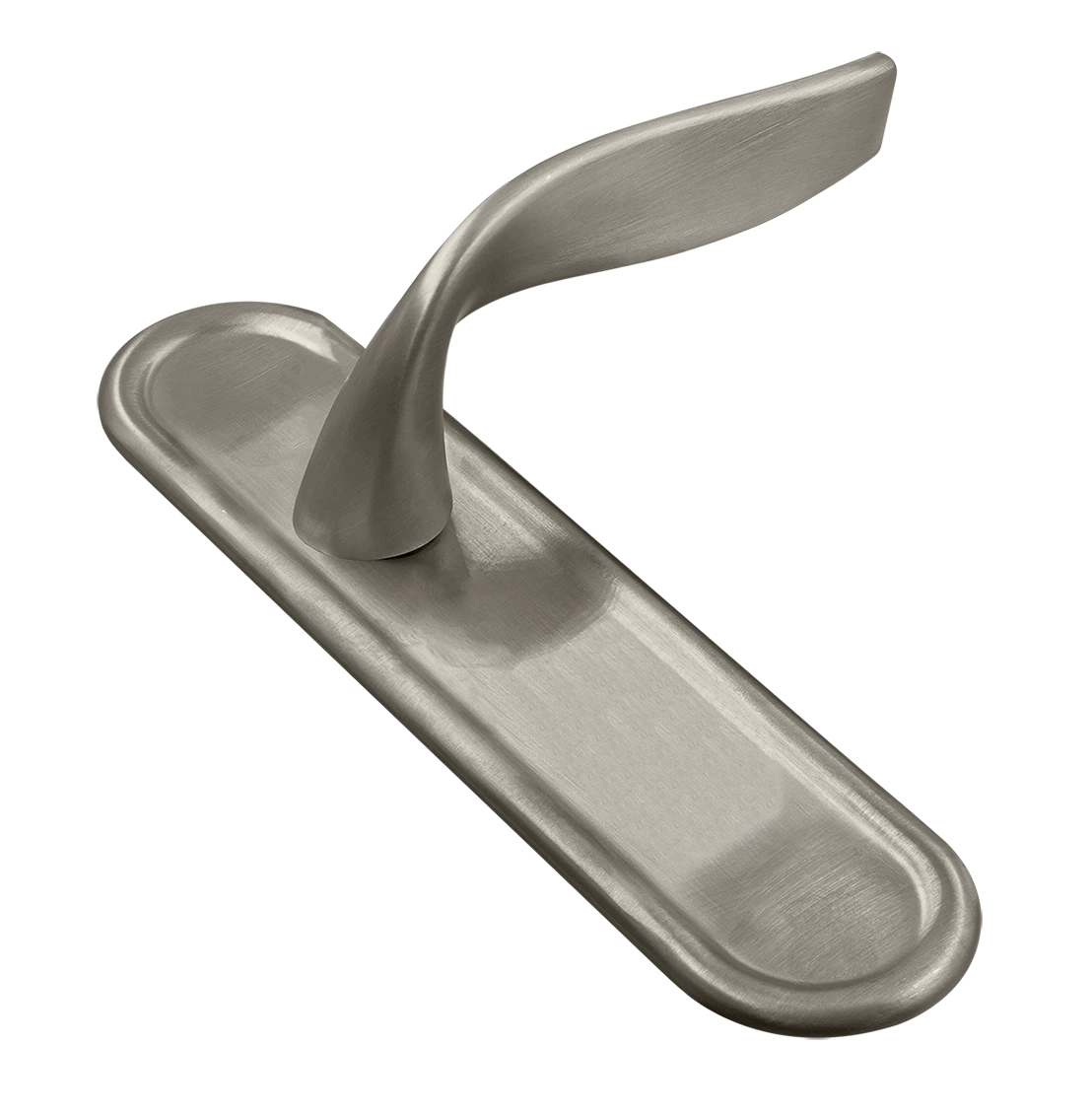 Ручка дверная SKYSCRAPER PLR SMI на планке, цвет Весенняя дымка/Spring Mist фото купить Чебоксары