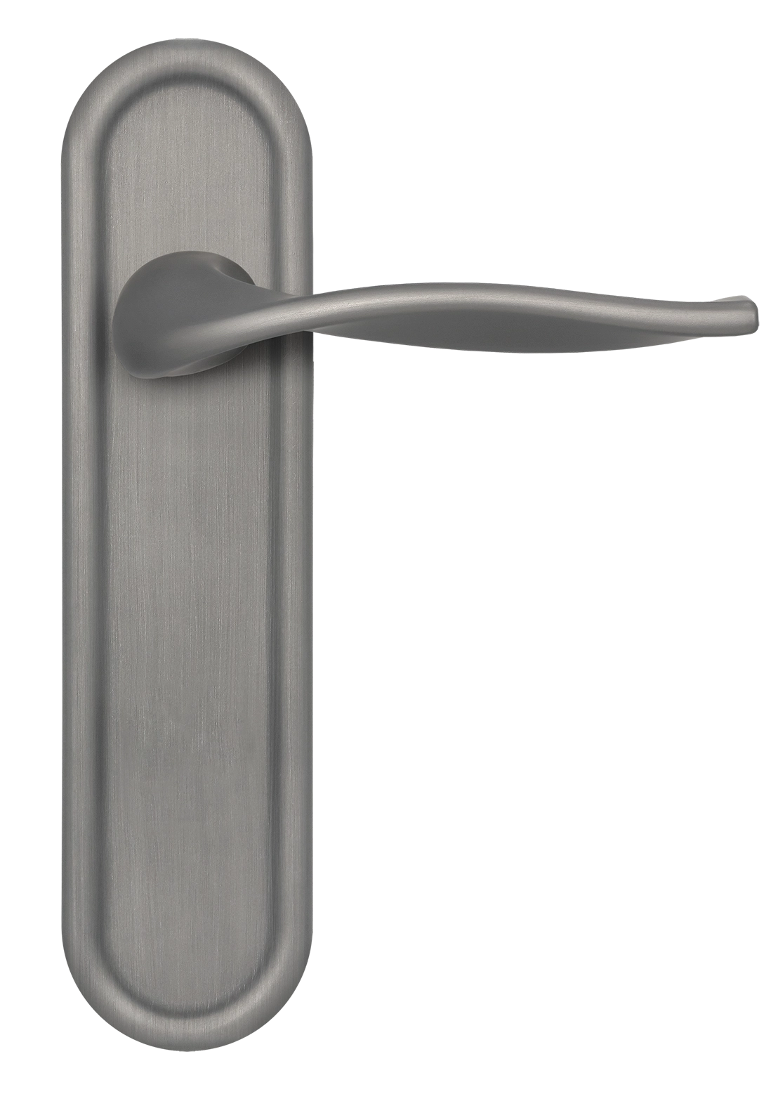 Ручка дверная SKYSCRAPER PLR WF на планке, цвет Зимняя стужа/Winter Frost фото купить в Чебоксарах