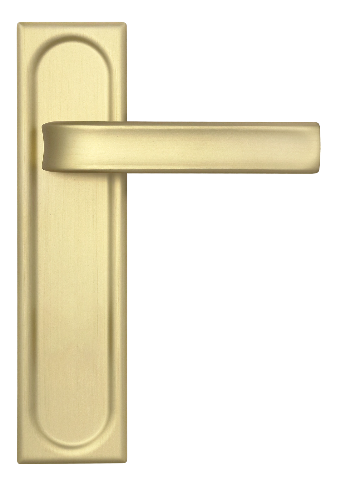 Ручка дверная THE BUS STATION PLS AH на планке, цвет Осенний мёд/Autumn Honey фото купить в Чебоксарах