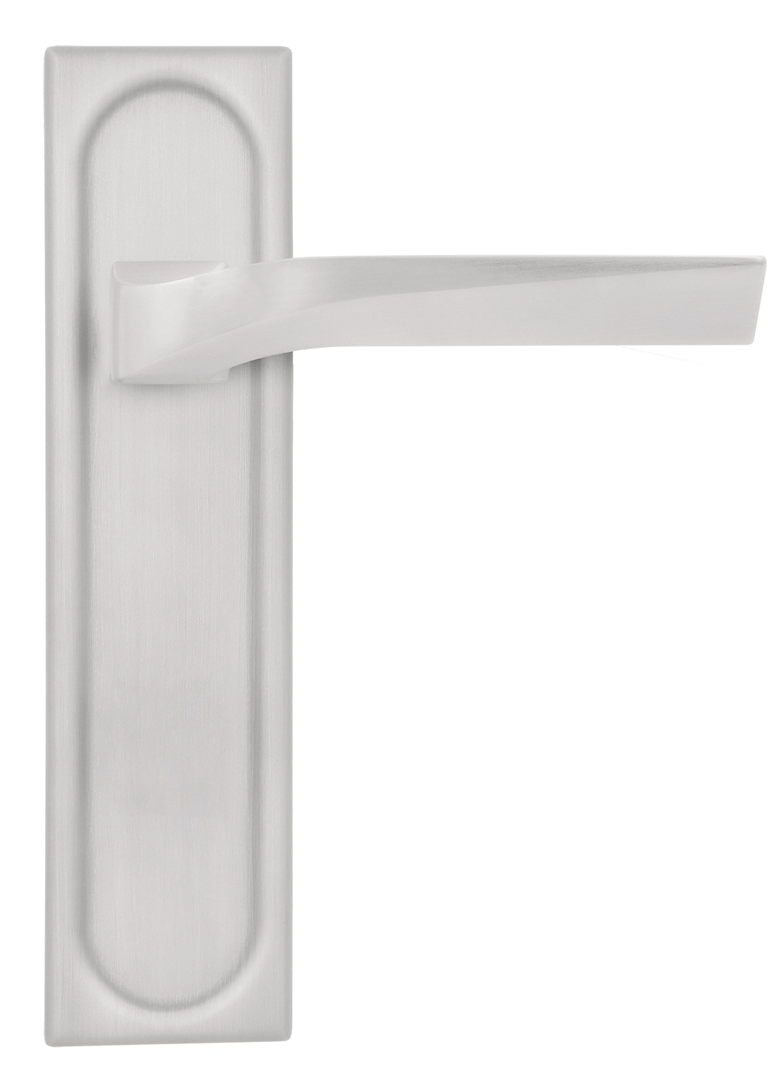 Ручка дверная WD CONCERT HALL PLS SSW на планке, цвет Стокгольмский снегопад/Stockholm Snowfall фото купить в Чебоксарах