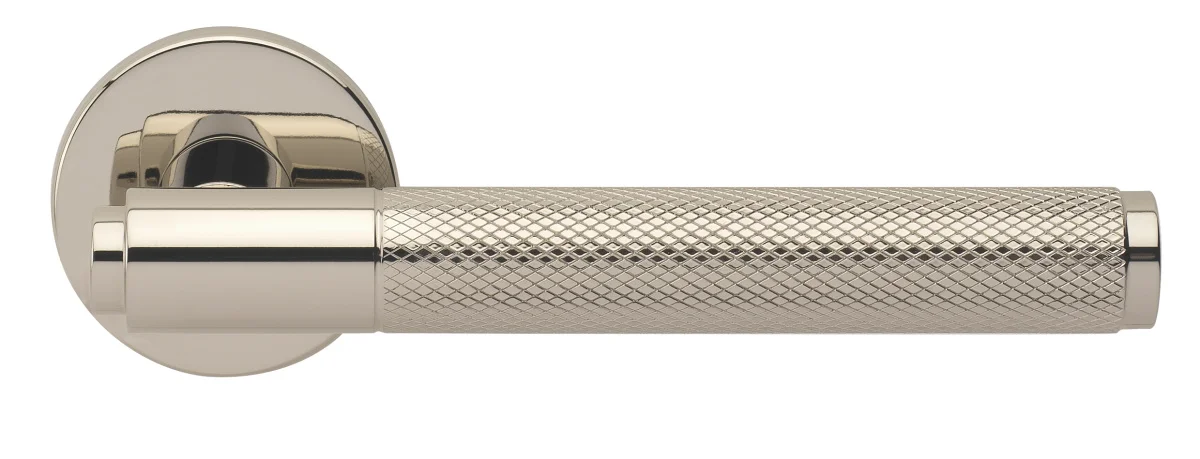 BRIDGE R6 NIS, ручка дверная с усиленной розеткой, цвет -  матовый никель фото купить Чебоксары