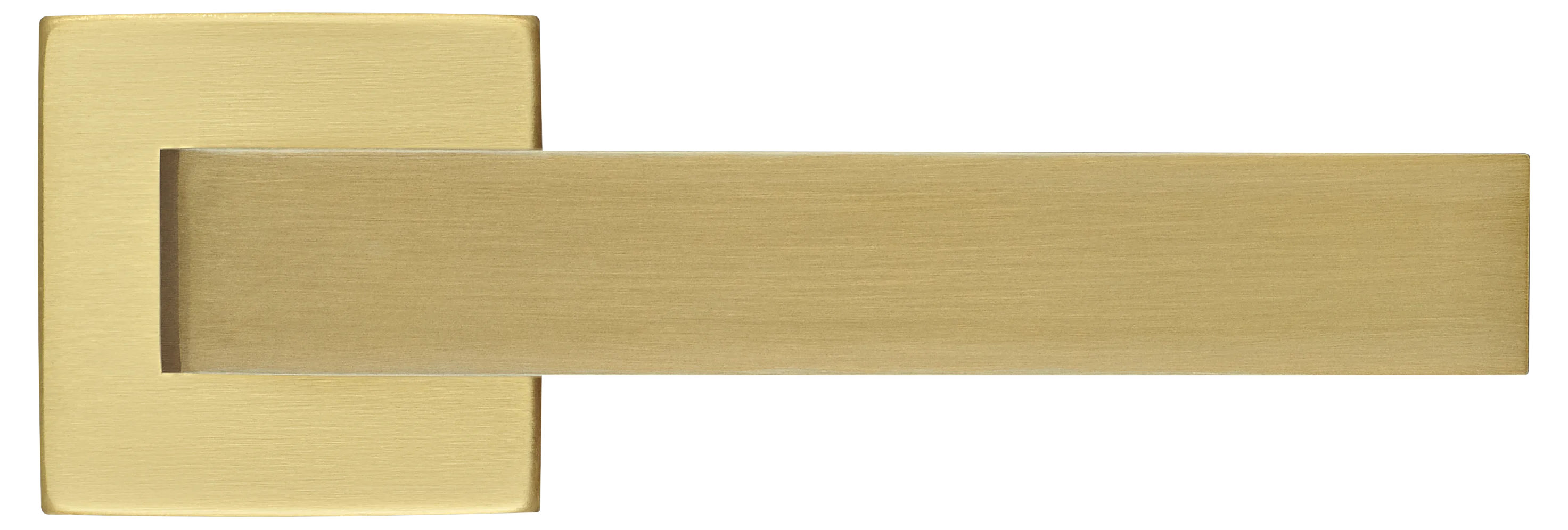 HORIZONT S5 OSA, ручка дверная, цвет -  матовое золото фото купить в Чебоксарах