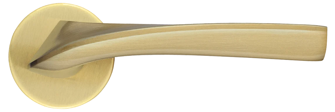 COMETA R5 OSA,  ручка дверная, цвет -  матовое золото фото купить в Чебоксарах