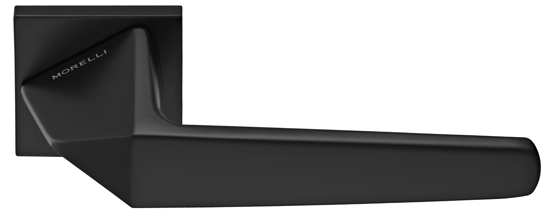 SOUK ручка дверная на квадратной розетке 6 мм, MH-55-S6 BL, цвет - черный фото купить Чебоксары